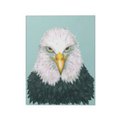 Bald Eagle Portrait Notitieblok (Linkerzijde)
