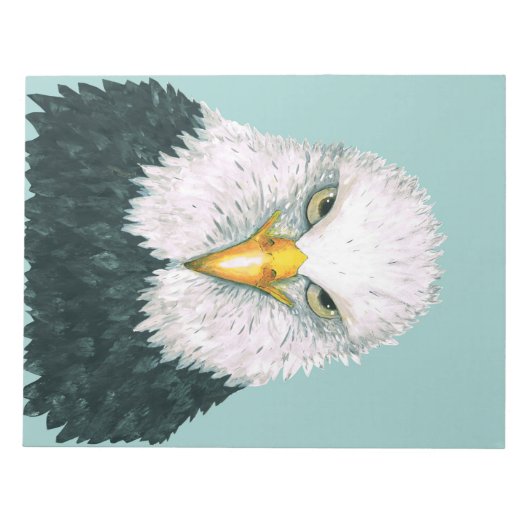 Bald Eagle Portrait Notitieblok (Voorkant)