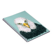Bald Eagle Portrait Notitieboek (Rechterzijde)