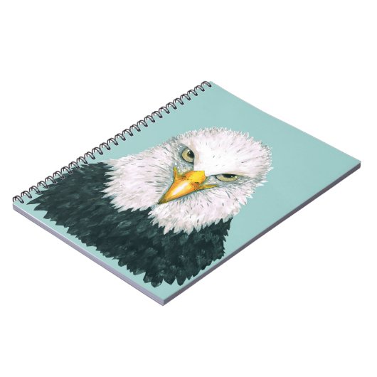Bald Eagle Portrait Notitieboek (Linkerzijde)