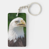 Bald Eagle Portrait Sleutelhanger (achterkant)