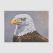 Bald Eagle Portrait Tissuepapier (Voorkant)