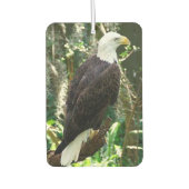 Bald Eagle Portret Rectangle Air Freshener Luchtverfrisser (Voorkant)