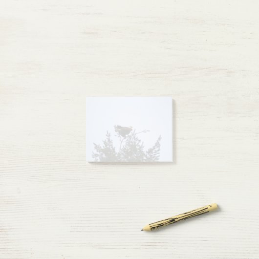 Bald Eagle Post-it® Notes (Op bureau)