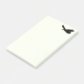 Bald Eagle Post merkt op Post-it® Notes (Schuin)