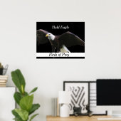 Bald Eagle Poster (Thuiskantoor)