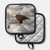 Bald Eagle pothouder Pannenlap (Voorkant / Achterkant)