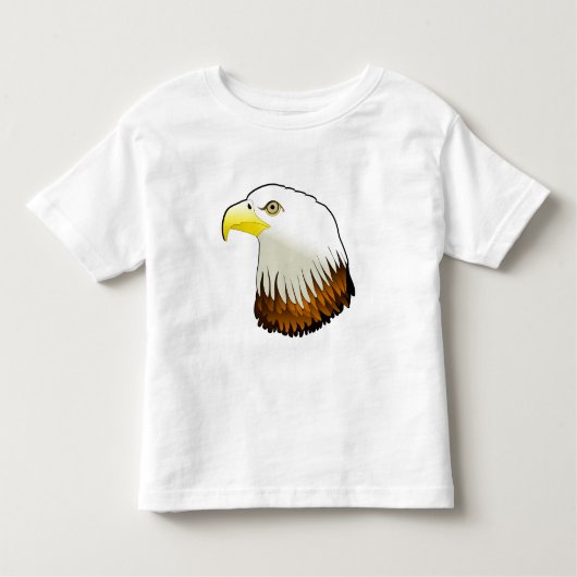 Bald Eagle Powerful Bird of Prey Kinder Shirts (Voorkant)