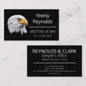 Bald Eagle, prachtig aanpasbaar Visitekaartje (Voorkant / Achterkant)