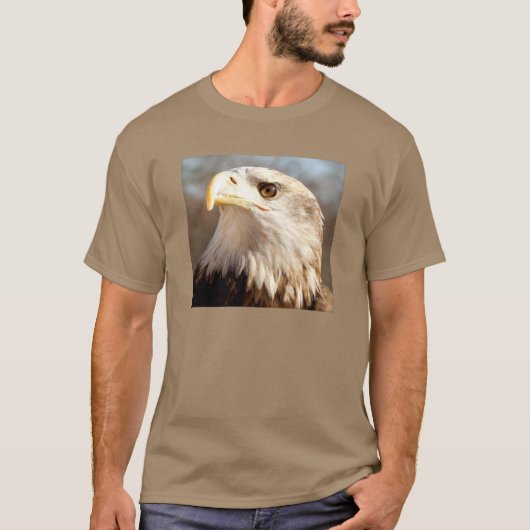 Bald Eagle Profile Proud T-shirt (Voorkant)