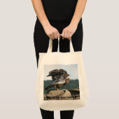 Bald Eagle Ready for Flight, POWER SHOPPER Tote Bag (Voorkant (product))