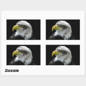 Bald Eagle Rechthoekige Sticker (Vel)
