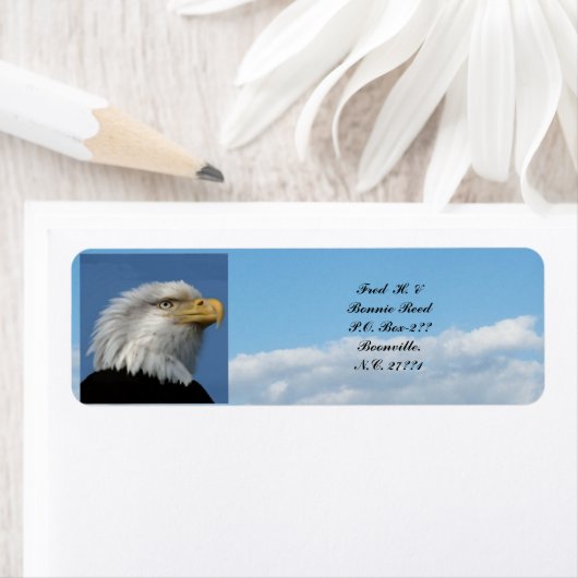 BALD EAGLE - RETOURADRES LABEL (Insitu)