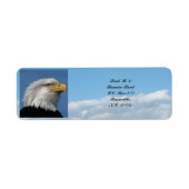 BALD EAGLE - RETOURADRES LABEL (Voorkant)
