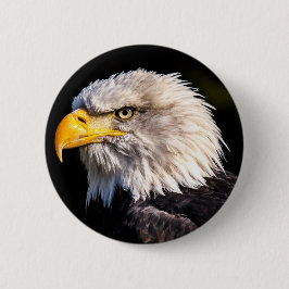 Bald Eagle Ronde Button 5,7 Cm