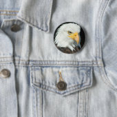 Bald Eagle Ronde Button 5,7 Cm (In situ)