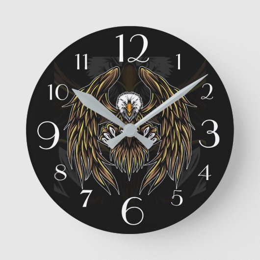 Bald Eagle Ronde Klok (Voorkant)