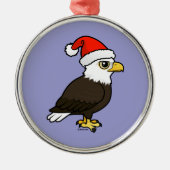 Bald Eagle Santa Metalen Ornament (Voorkant)
