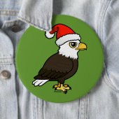 Bald Eagle Santa Ronde Button 6,0 Cm (In situ)