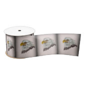 Bald Eagle Satijnen Lint (Spoel)