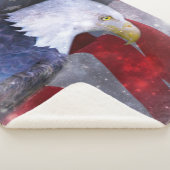 Bald Eagle Sherpa Deken (3/4)