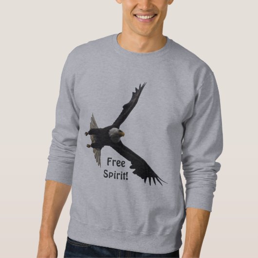 Bald Eagle Shirt met lange mouwen (Voorkant)