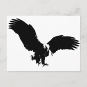Bald Eagle Silhouette Briefkaart (Voorkant)