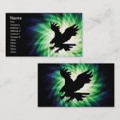 Bald Eagle Silhouette; Koel Visitekaartje (Voorkant / Achterkant)