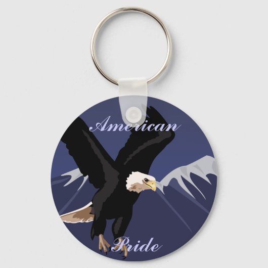 Bald Eagle Sleutelhanger (Voorkant)