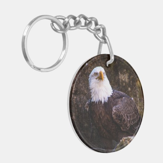 Bald Eagle Sleutelhanger (Voorkant Links)