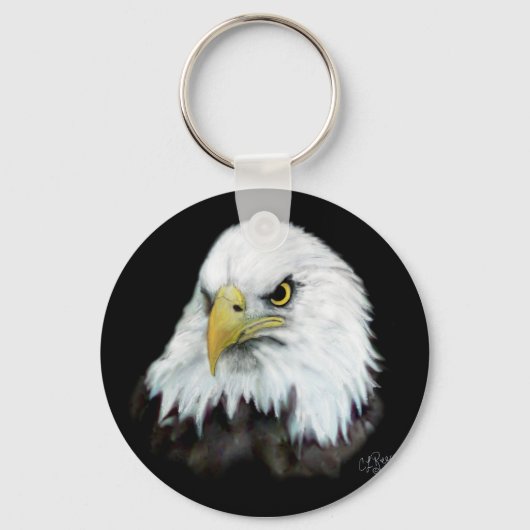 Bald Eagle Sleutelhanger 2 (Voorkant)