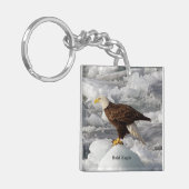 Bald Eagle-sleutelketen Sleutelhanger (Voorkant Links)