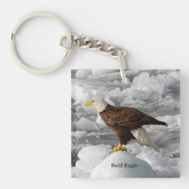 Bald Eagle-sleutelketen Sleutelhanger