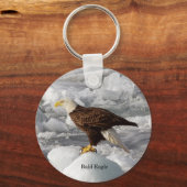 Bald Eagle-sleutelketen Sleutelhanger (Voorkant)