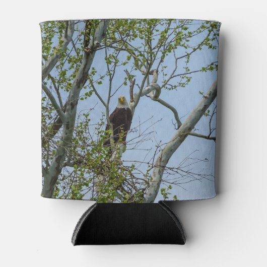 Bald Eagle Smile Blikjeskoeler (Voorkant)