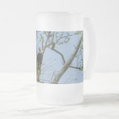 Bald Eagle Smile Frosted Glass Mok (Voorkant rechts)