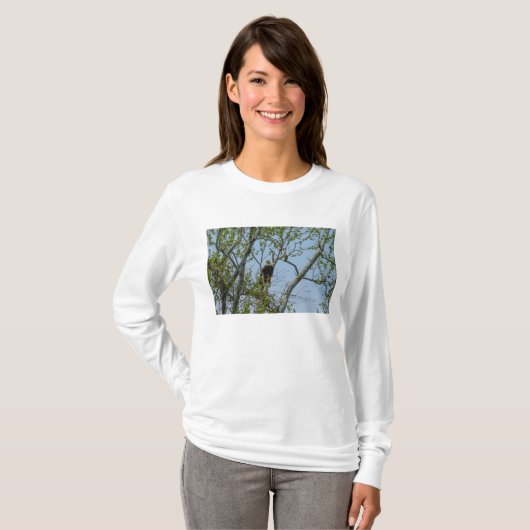 Bald Eagle Smile T-shirt (Voorkant volledig)