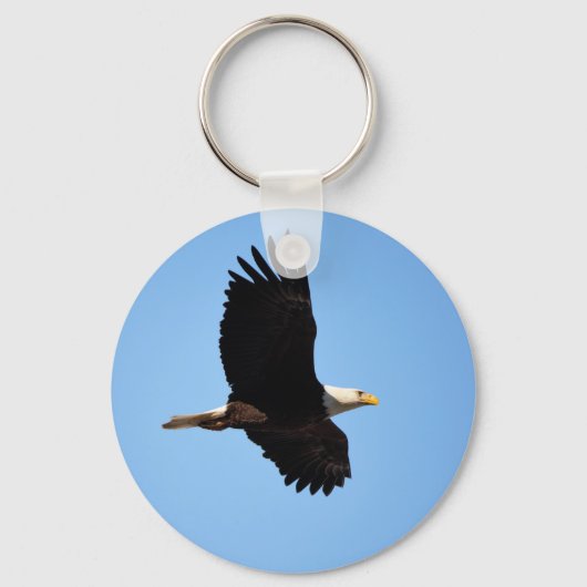 Bald Eagle Soar Sleutelhanger (Voorkant)