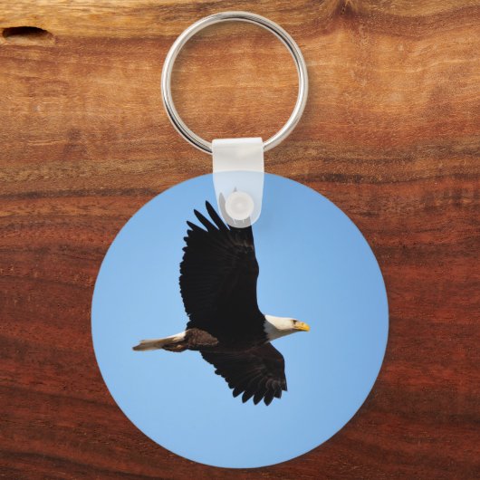 Bald Eagle Soar Sleutelhanger (Voorkant)