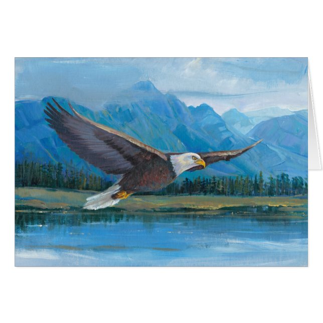 Bald Eagle Soaring (Voorkant Horizontaal)