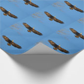 Bald Eagle Soaring1 Cadeaupapier (Hoek)