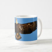 Bald Eagle Soaring1 Koffiemok (Voorkant rechts)