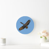Bald Eagle Soaring 2 Ronde Klok (Huis)