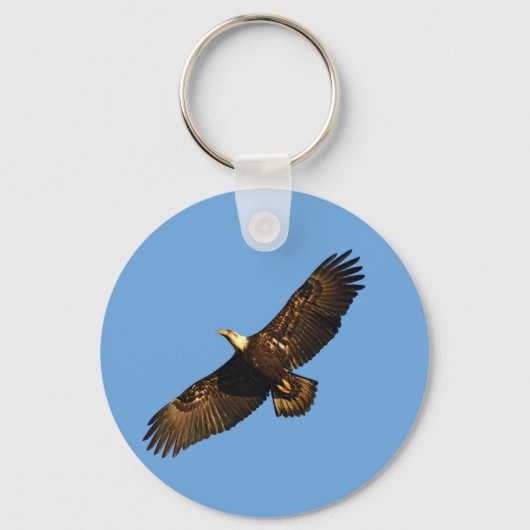 Bald Eagle Soaring 2 Sleutelhanger (Voorkant)