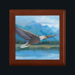 Bald Eagle Soaring Cadeaudoosje<br><div class="desc">Bald Eagle Soaring Artist: Tim OToole</div>