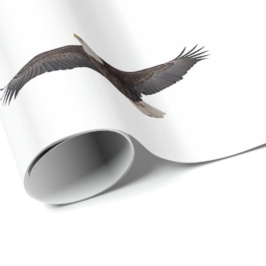 Bald Eagle Soaring Cadeaupapier (Rol Hoek)