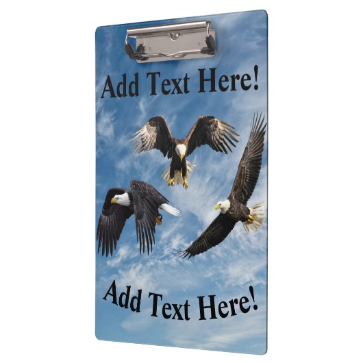 Bald Eagle Soaring Klembord (Links)