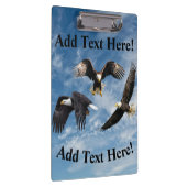 Bald Eagle Soaring Klembord (Rechts)