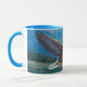 Bald Eagle Soaring Mok (Links)