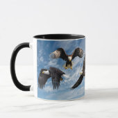 Bald Eagle Soaring Mok (Links)